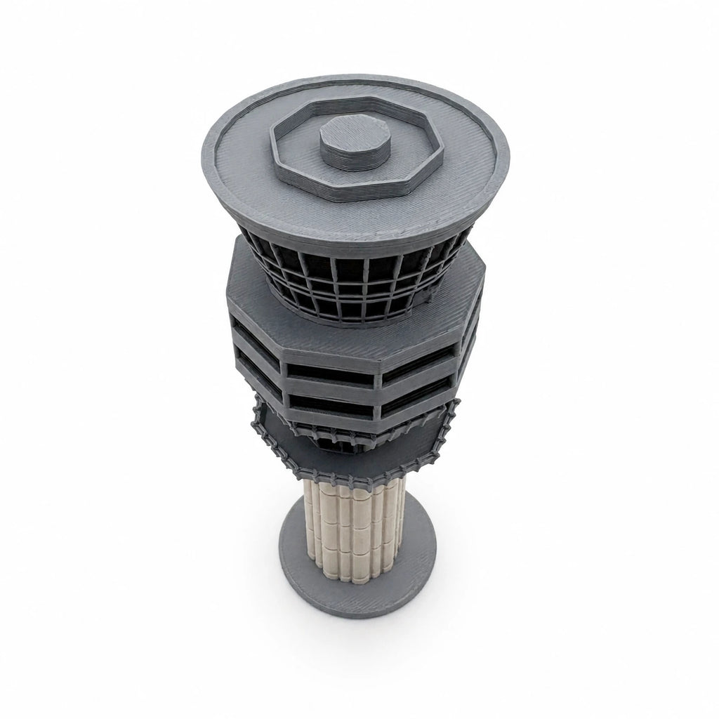 Brussels Airport tower model