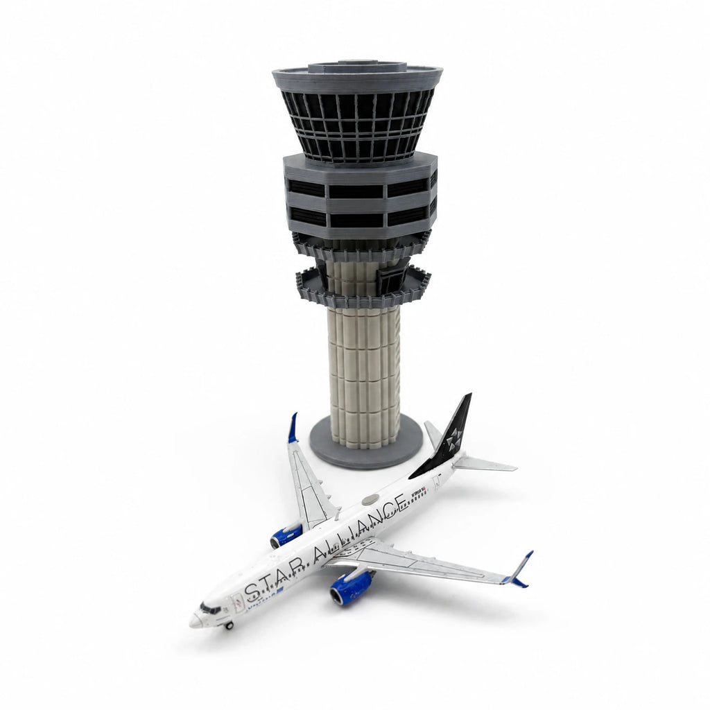 Brussels Airport tower model