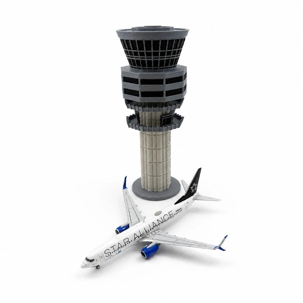 Brussels Airport tower model