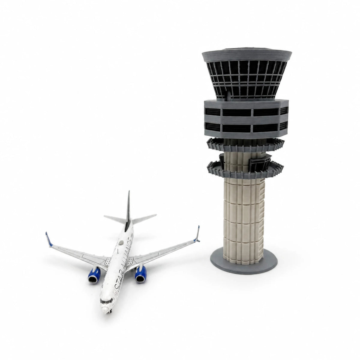Brussels Airport tower model