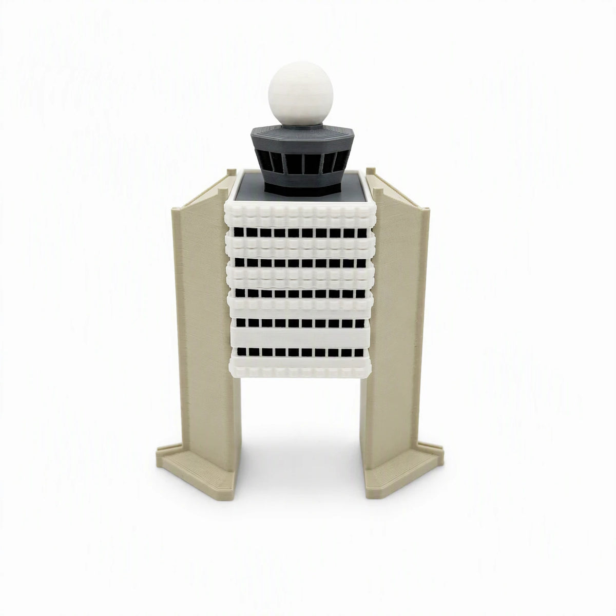Budapest Flughafen Tower Modell