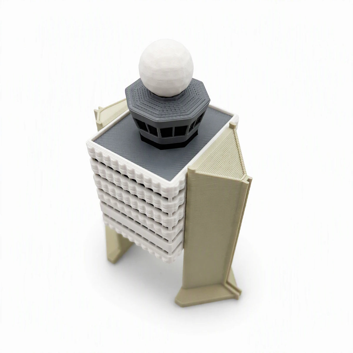 Budapest Flughafen Tower Modell