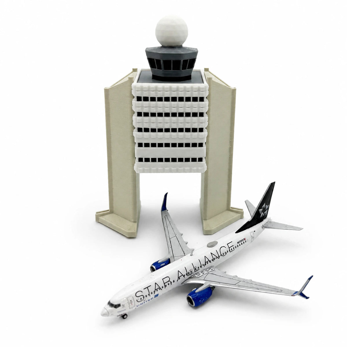 Budapest Flughafen Tower Modell