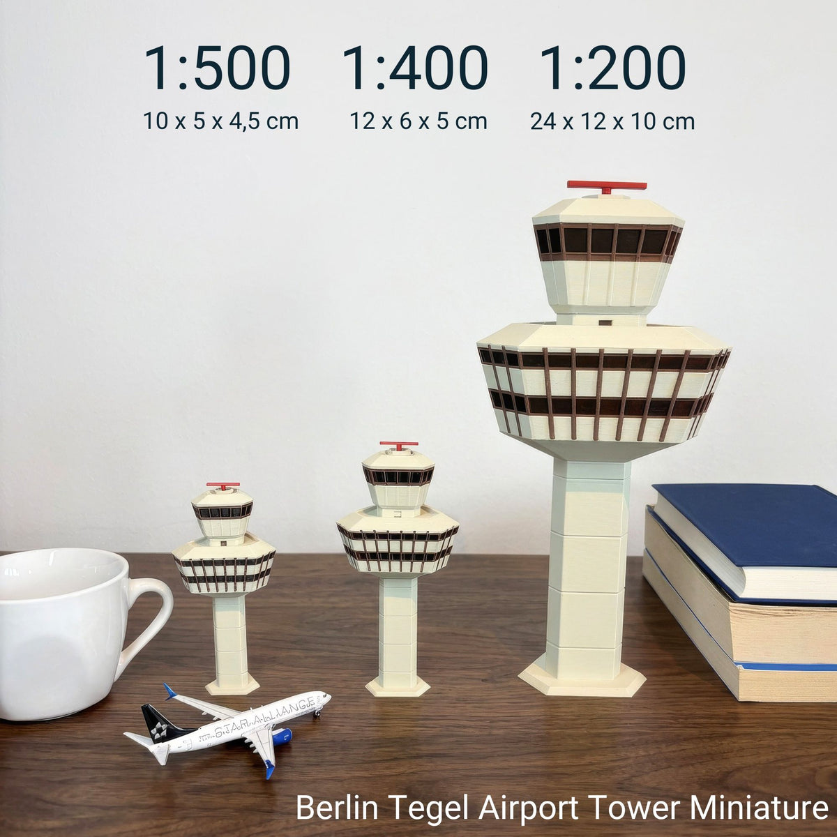 Berlin Tegel Flughafen Tower Modell