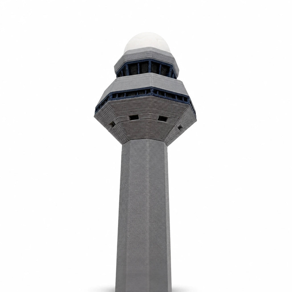 Warsaw Airport tower model