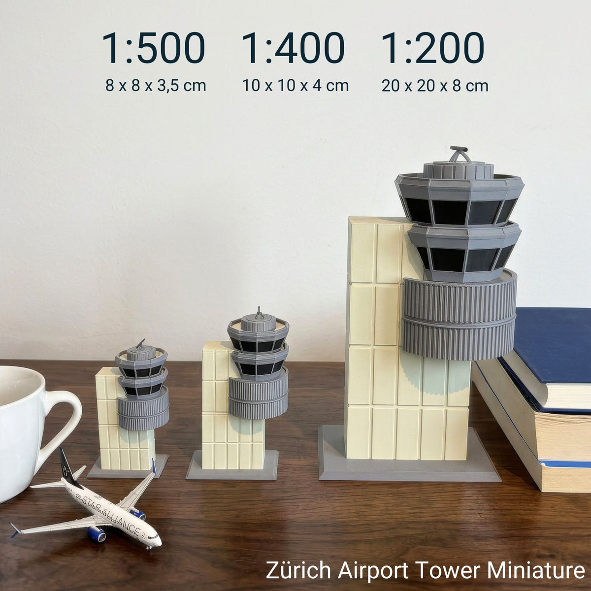 Zürich Flughafen Tower Modell