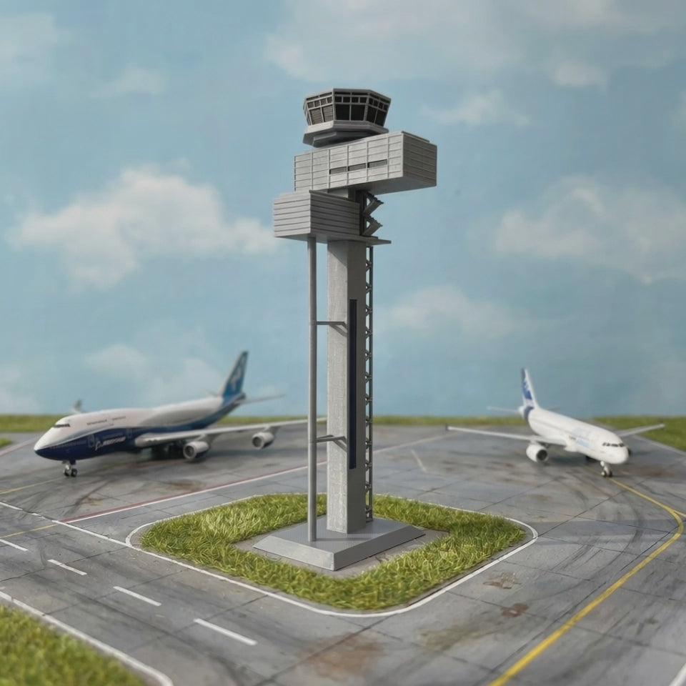 Düsseldorf Airport tower model