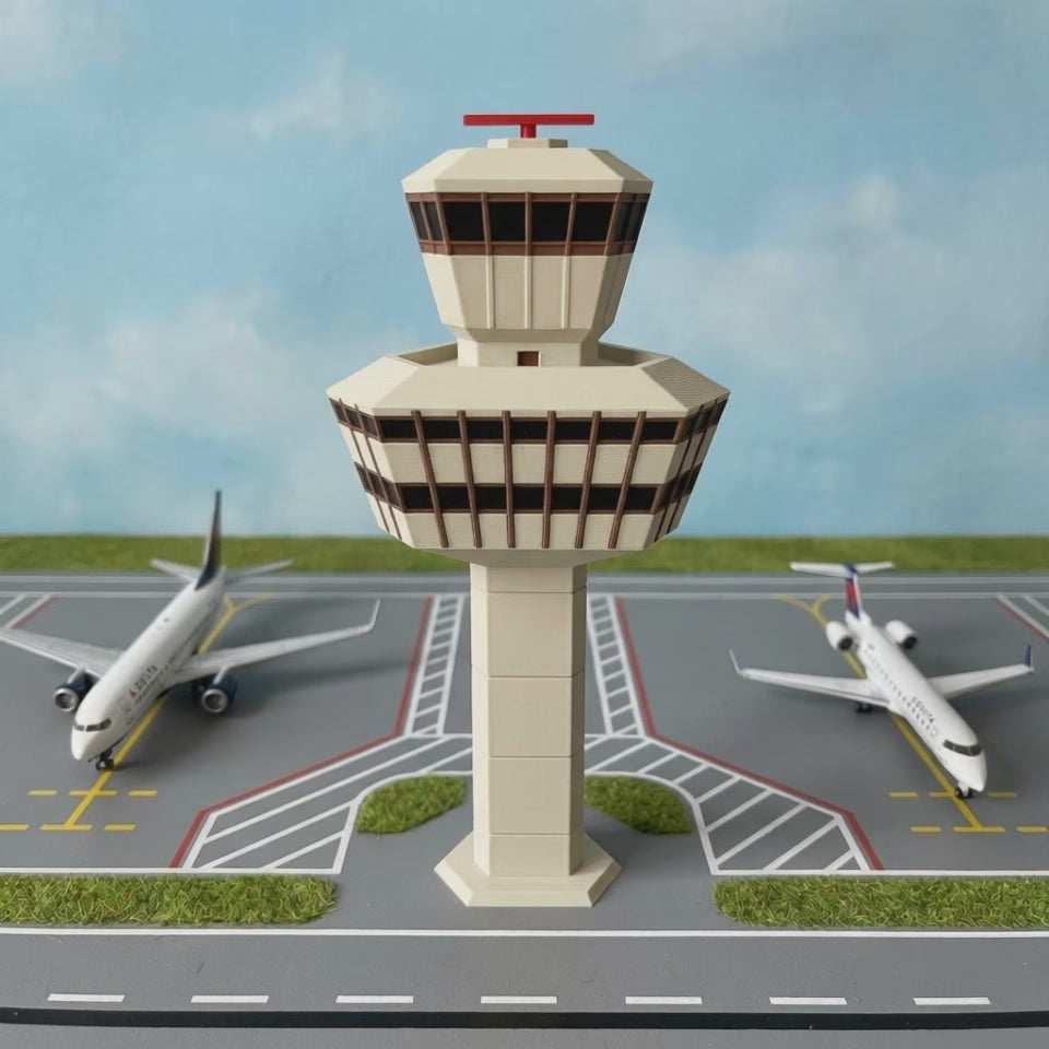 Berlin Tegel Airport tower model