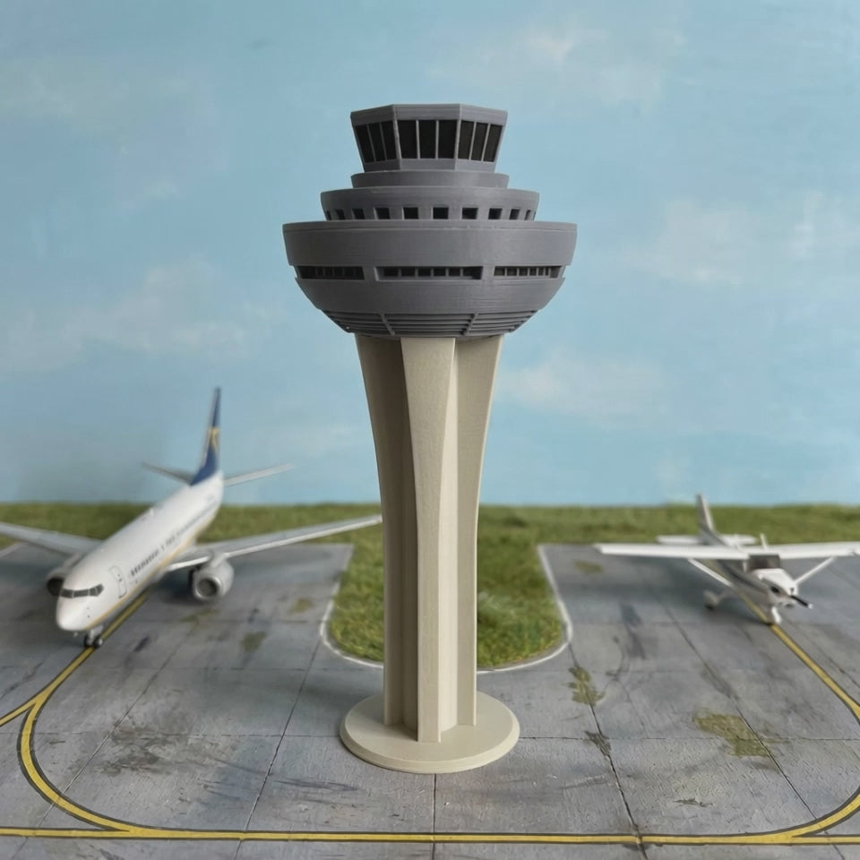Madrid Barajas Airport tower model