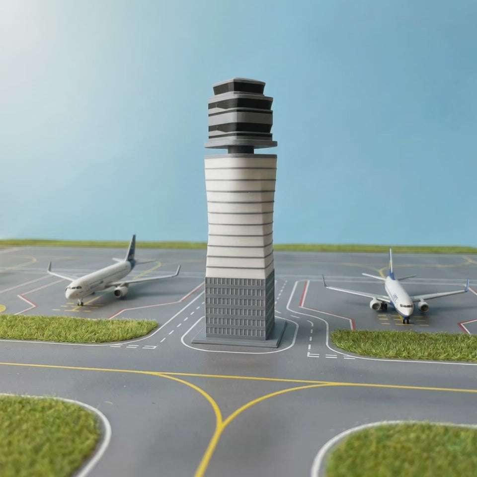 Wien-Schwechat Flughafen Tower Modell