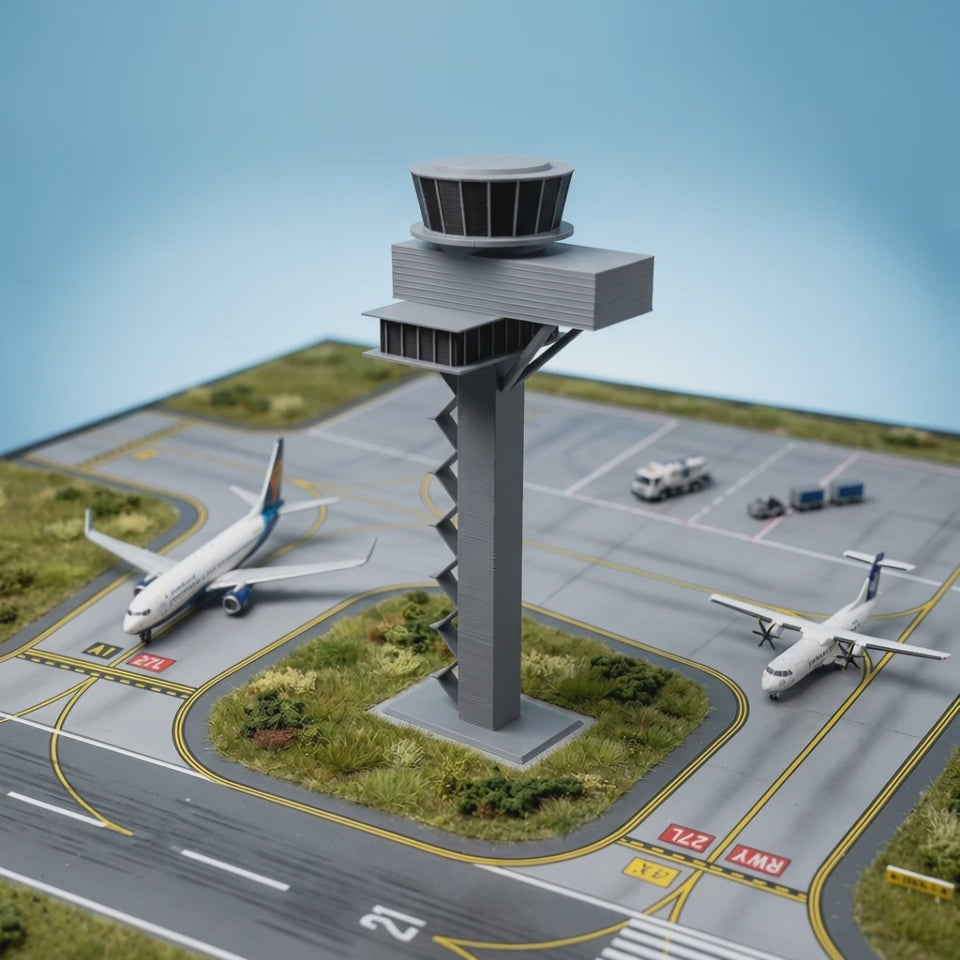 Berlin Airport tower model