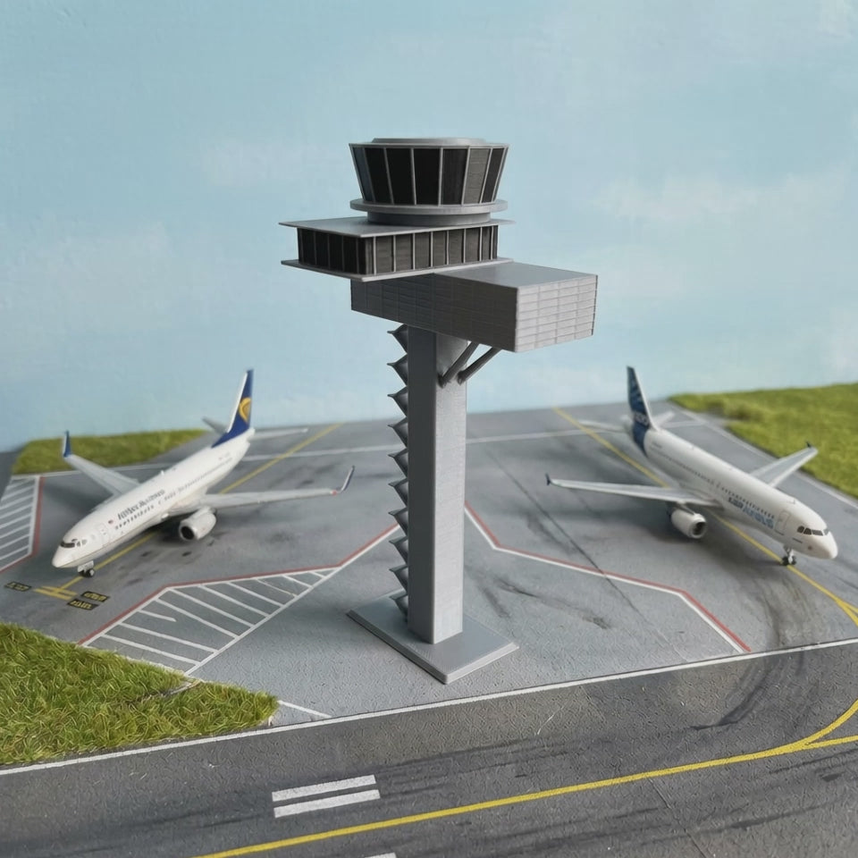 Frankfurt Airport Tower Model