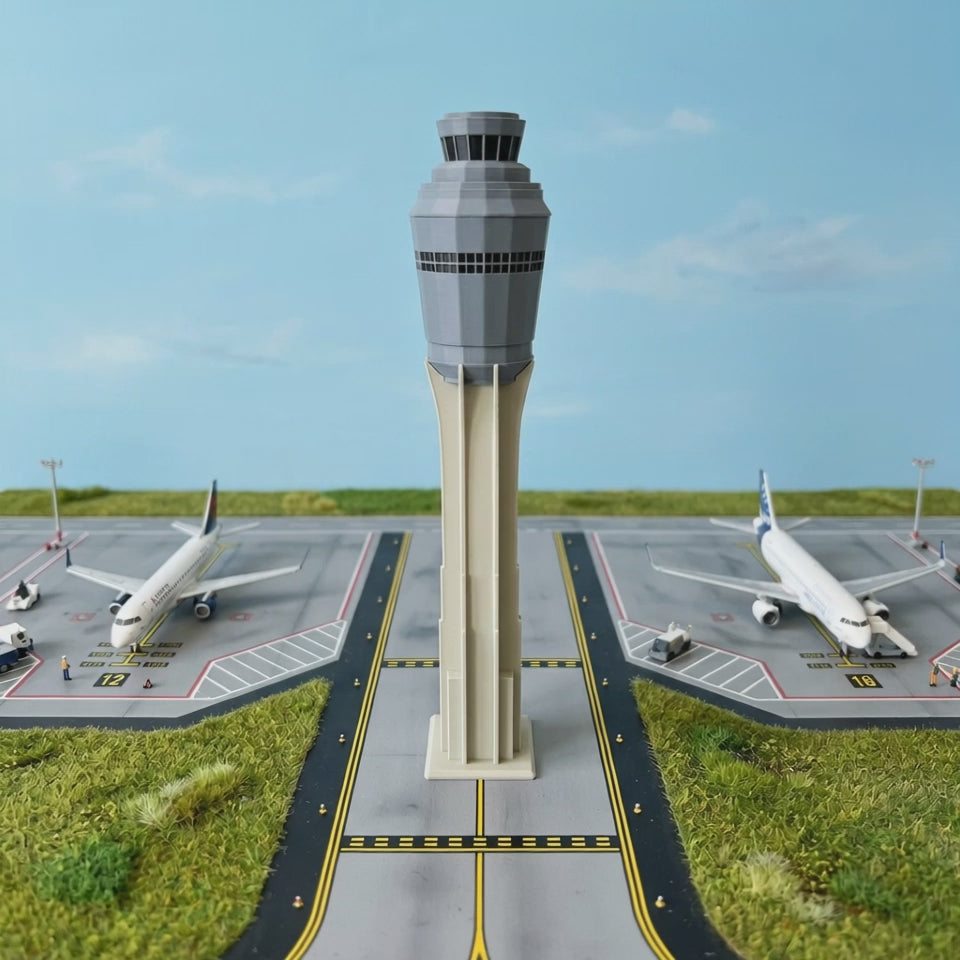 Las Vegas airport tower model