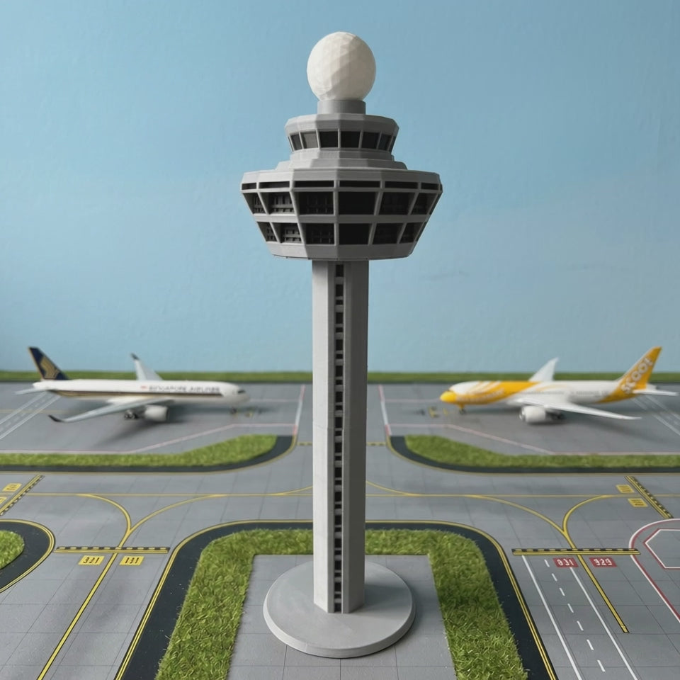 Singapore Changi Airport tower model