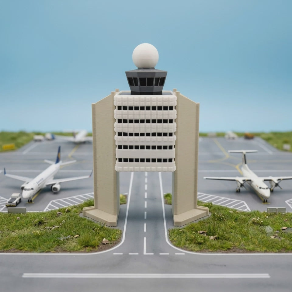 Budapest Flughafen Tower Modell