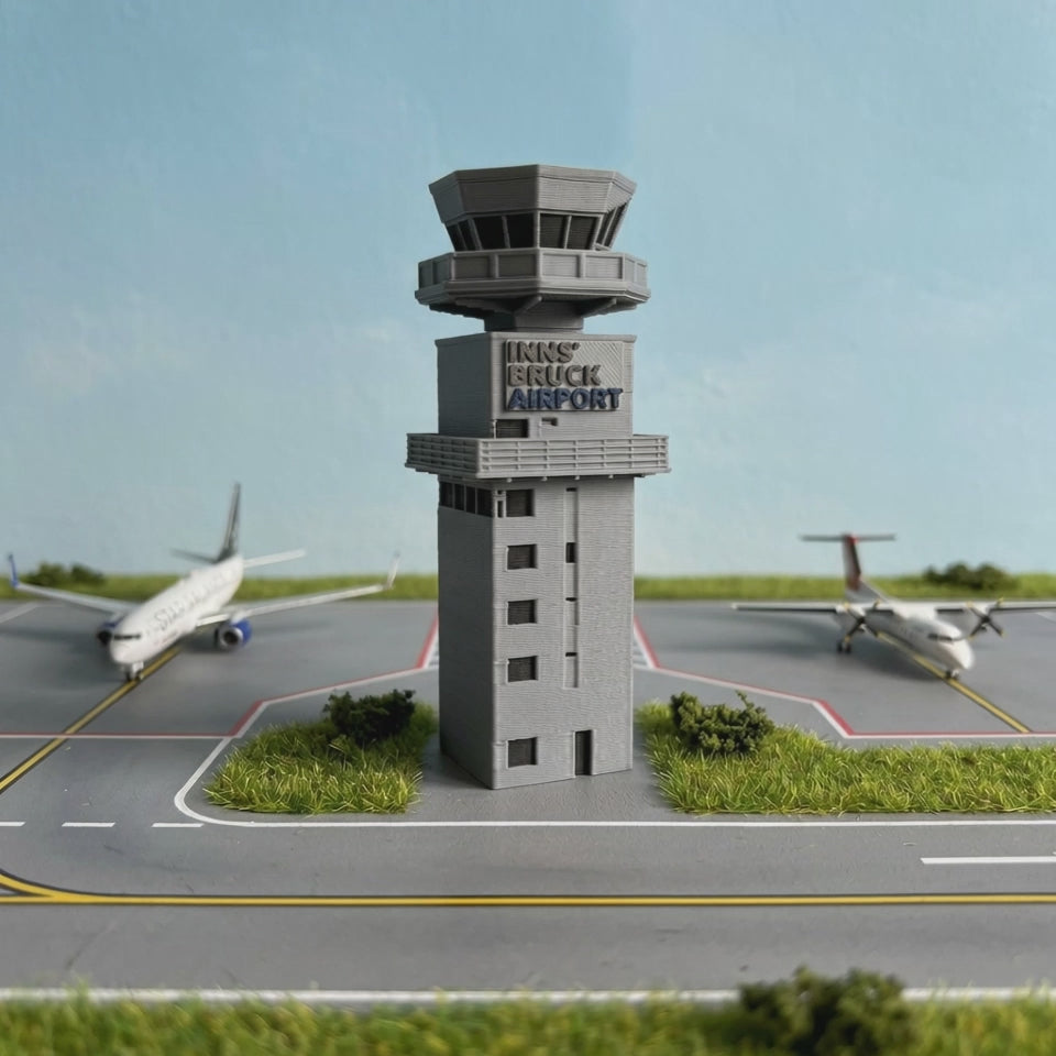 Innsbruck Airport tower model
