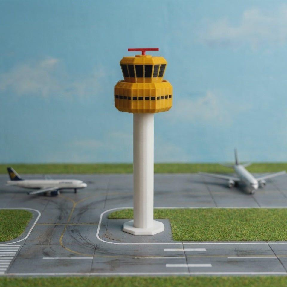 Hamburg Airport tower model